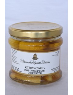 Citrons confits dans l'huile d'olive