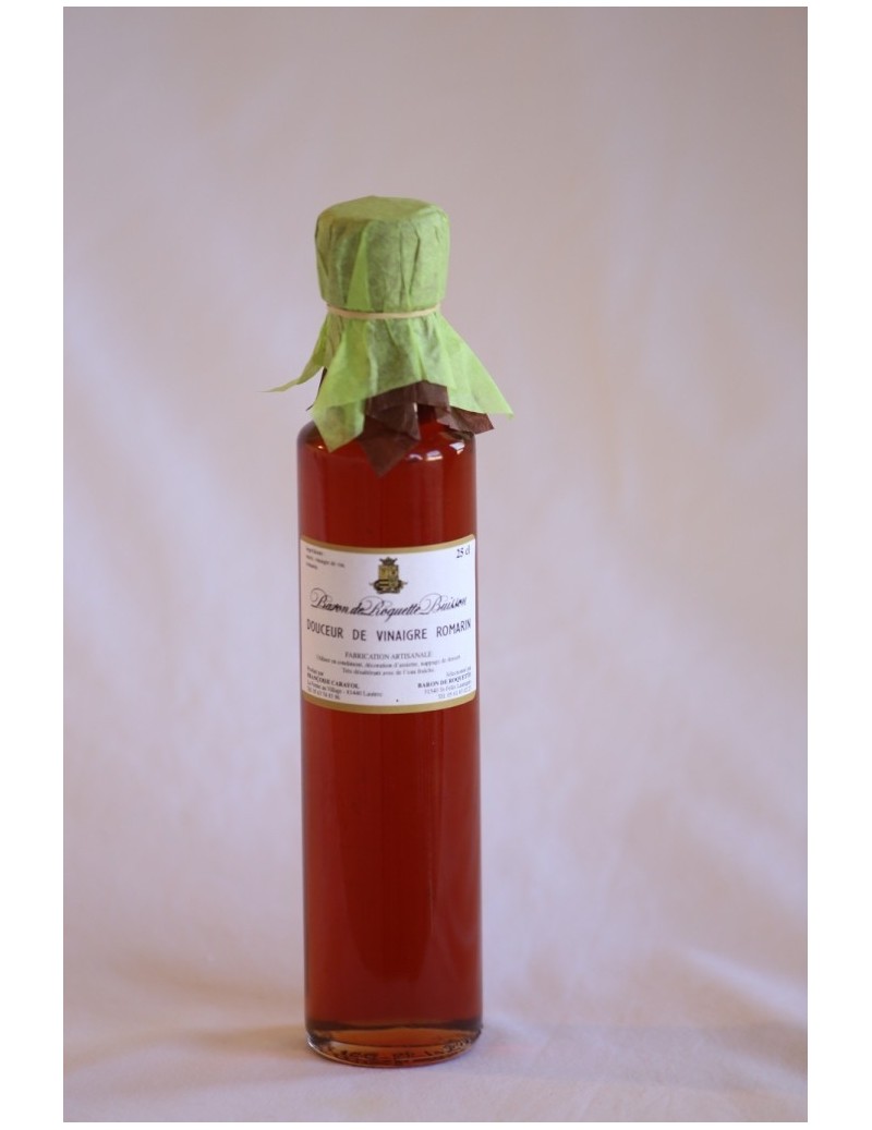 Douceur de vinaigre au Romarin - 25cl